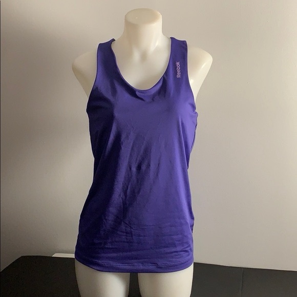 Purple Reekob Top with Built in Bra - Picture 1 of 9